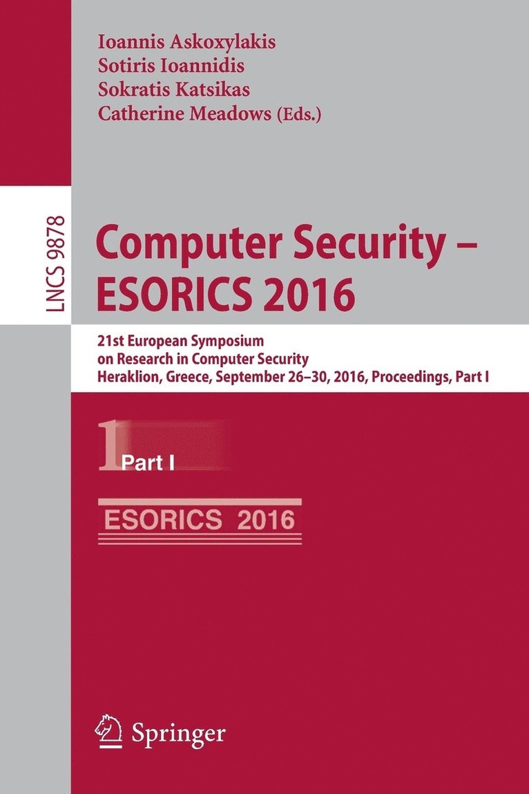 Computer Security  ESORICS 2016 1