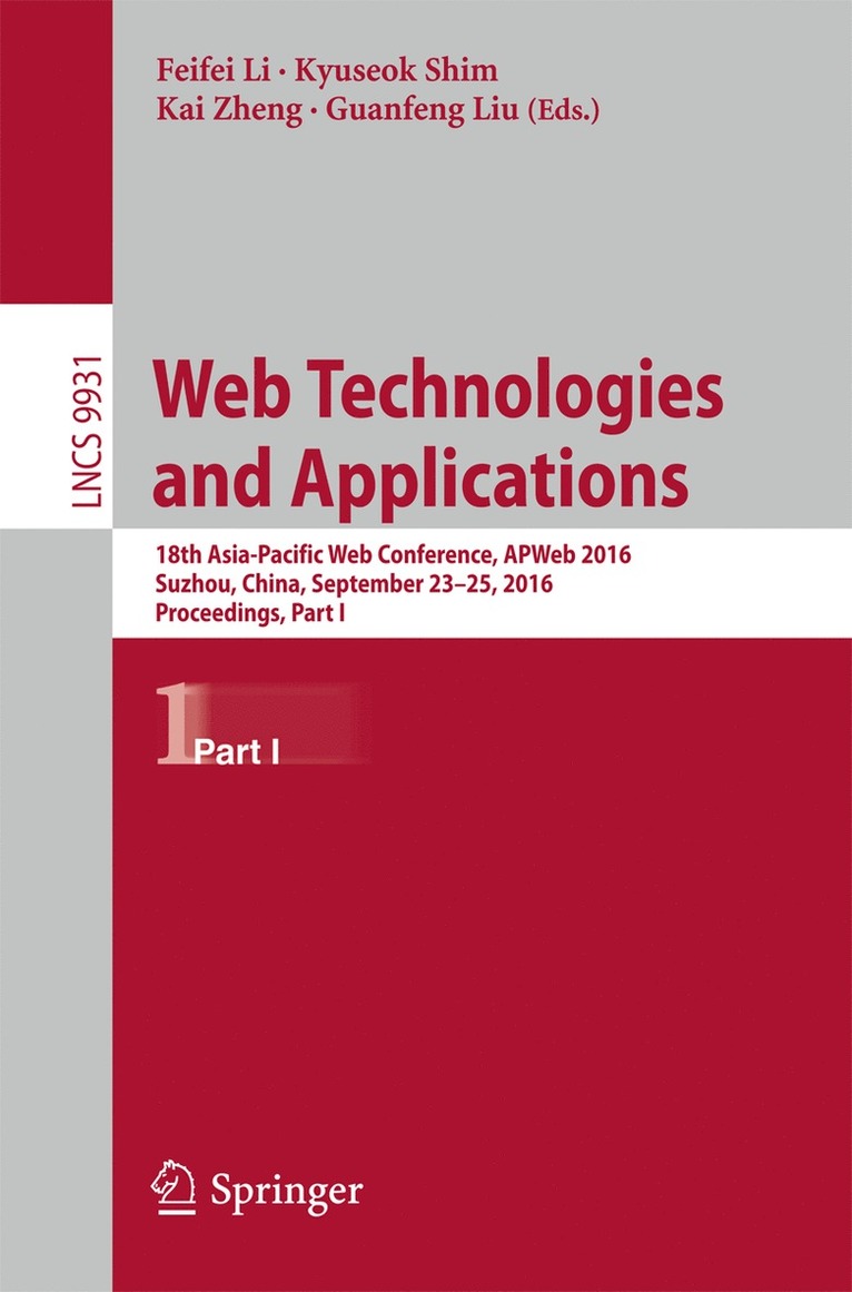 Web Technologies and Applications 1