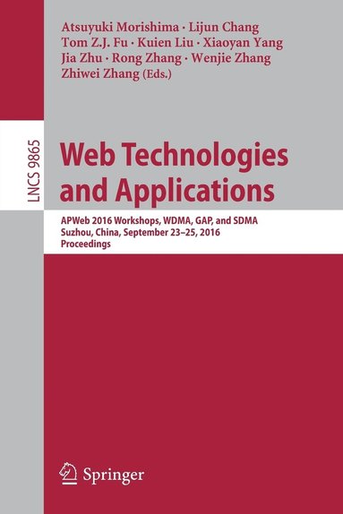 bokomslag Web Technologies and Applications