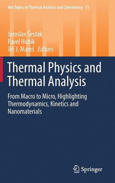 bokomslag Thermal Physics and Thermal Analysis