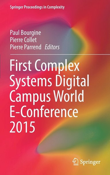 bokomslag First Complex Systems Digital Campus World E-Conference 2015