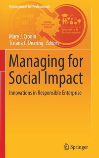 bokomslag Managing for Social Impact