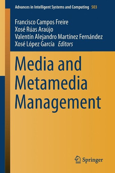 bokomslag Media and Metamedia Management