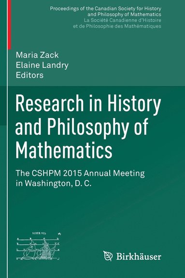 bokomslag Research In History And Philosophy Of Mathematics