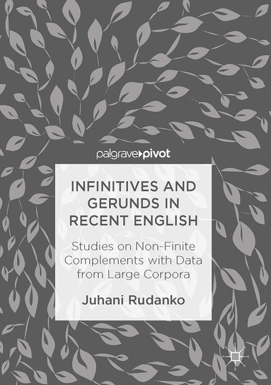 bokomslag Infinitives and Gerunds in Recent English