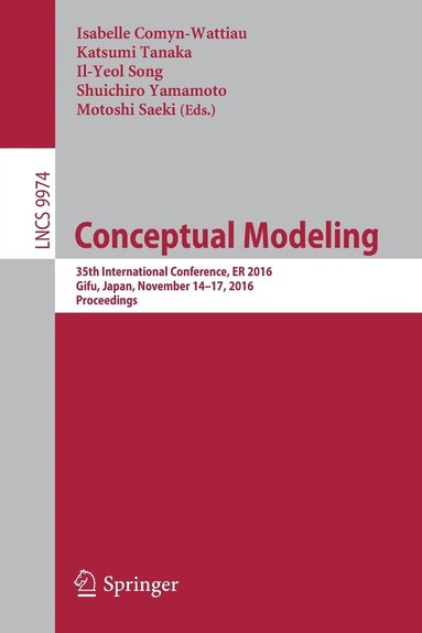 bokomslag Conceptual Modeling