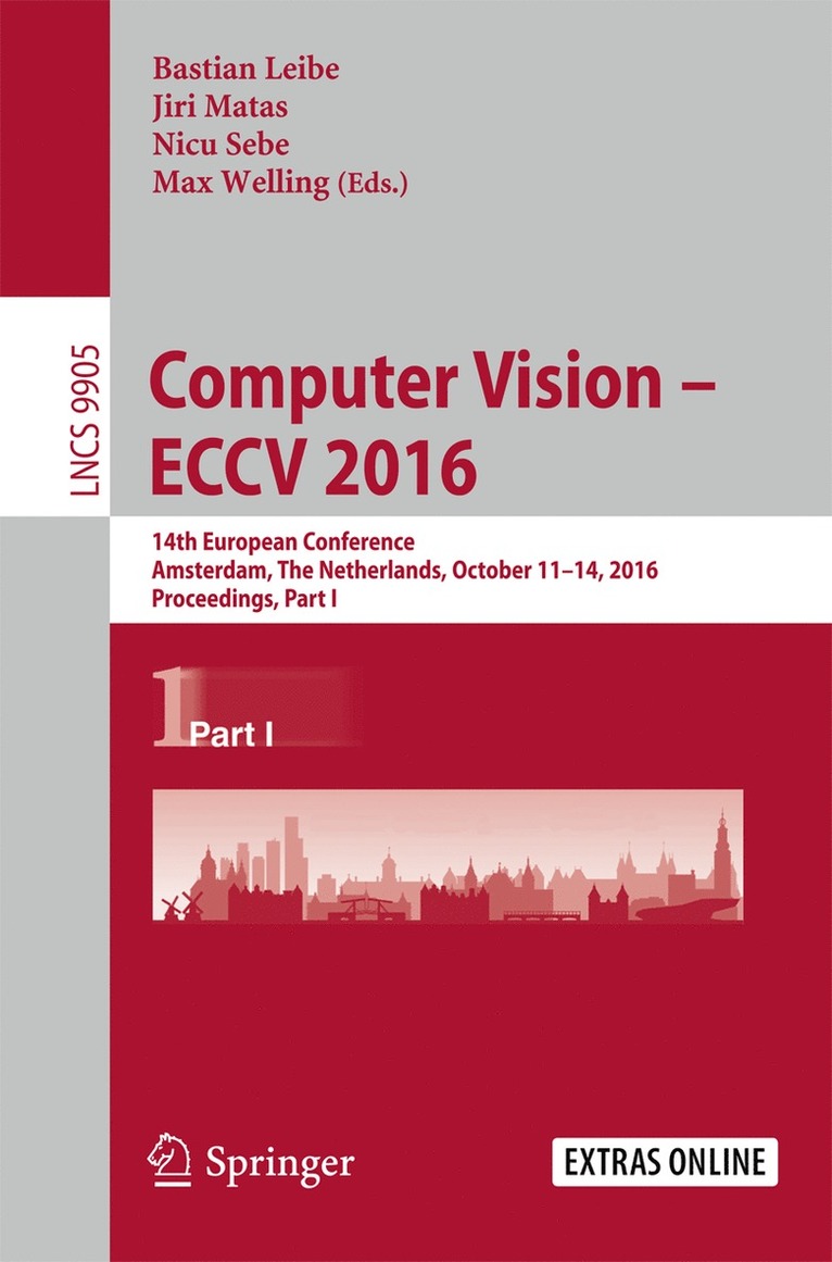 Bastian Leibe, Jiri Matas, Nicu Sebe, Max Welling - Computer Vision – ECCV 2016, Häftad