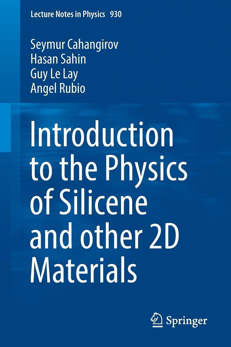 Introduction to the Physics of Silicene and other 2D Materials 1