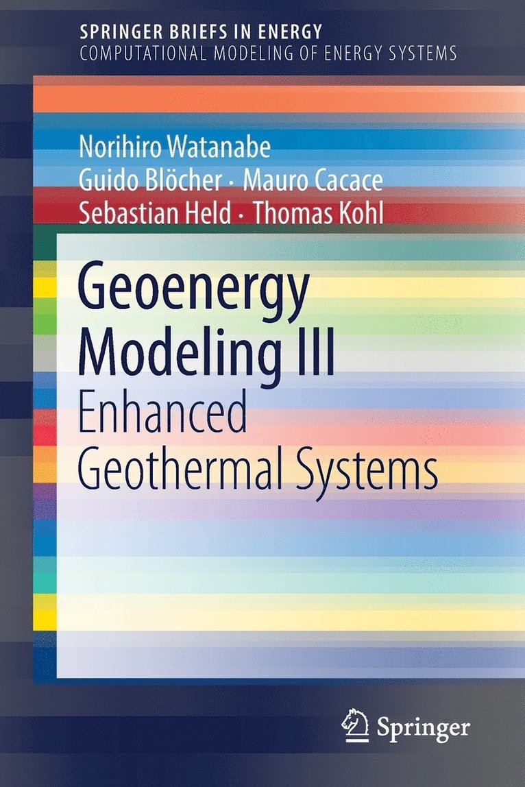 Geoenergy Modeling III 1