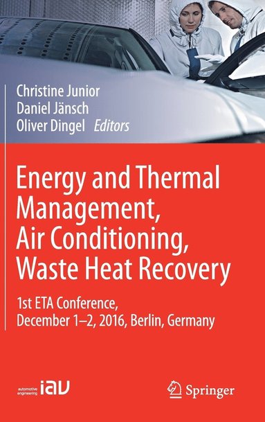 bokomslag Energy and Thermal Management, Air Conditioning, Waste Heat Recovery