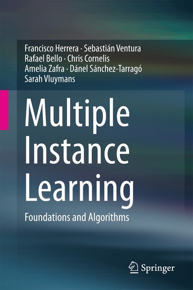 Francisco Herrera, Sebastián Ventura, Rafael Bello, Chris Cornelis, Amelia Zafra, Dánel Sánchez-Tarragó, Sarah Vluymans - Multiple Instance Learning, Inbunden