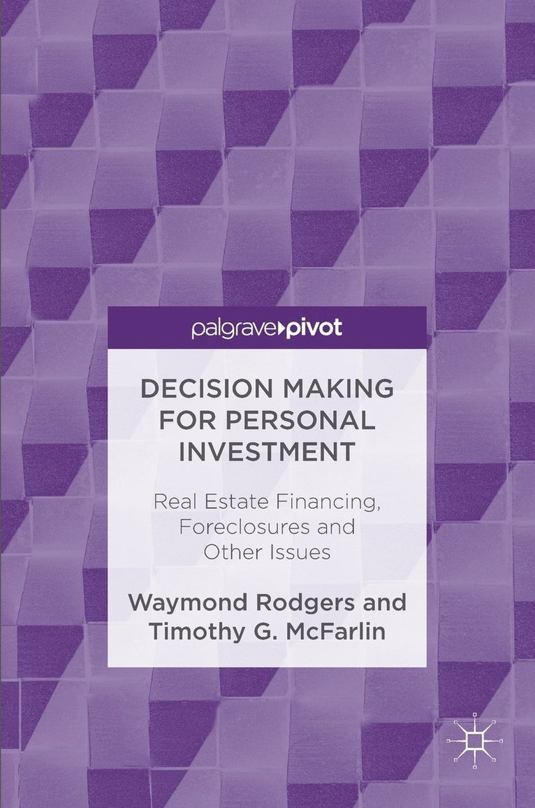 Waymond Rodgers, Timothy G. McFarlin - Decision Making for Personal Investment, Inbunden