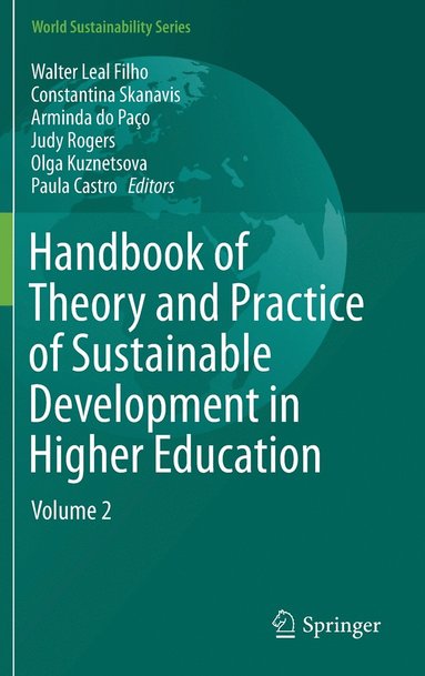 bokomslag Handbook of Theory and Practice of Sustainable Development in Higher Education