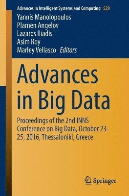 Advances in Big Data 1