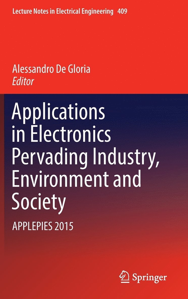 Applications in Electronics Pervading Industry, Environment and Society 1