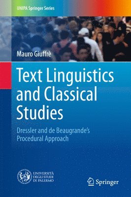 Text Linguistics and Classical Studies 1