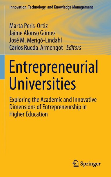 bokomslag Entrepreneurial Universities