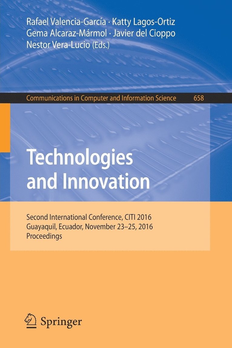 Technologies and Innovation 1