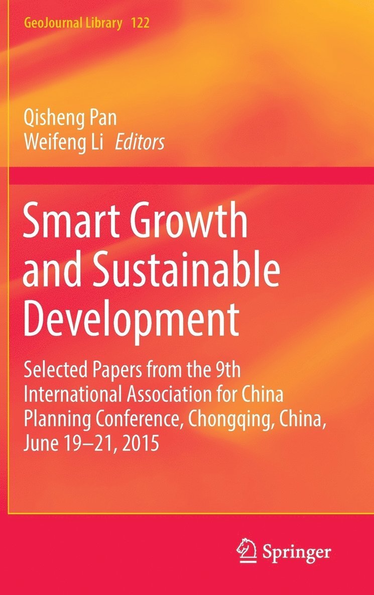 Qisheng Pan, Weifeng Li - Smart Growth and Sustainable Development, Inbunden