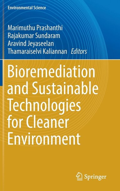 bokomslag Bioremediation and Sustainable Technologies for Cleaner Environment