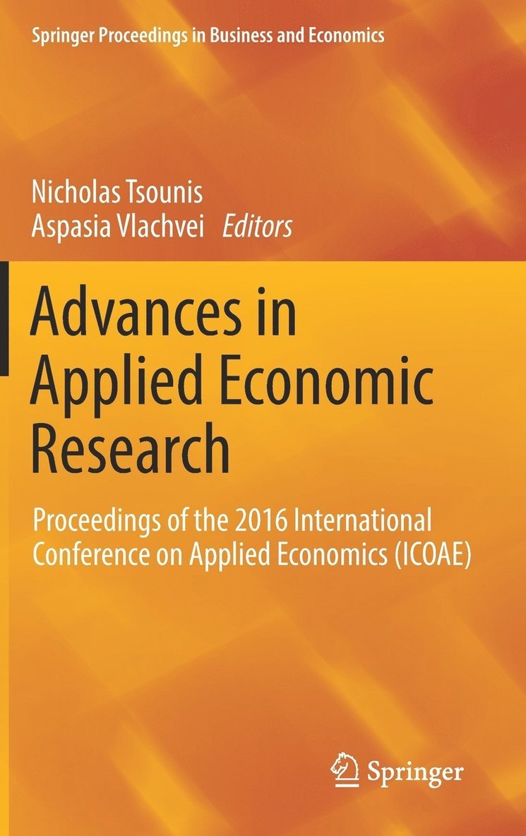 Advances in Applied Economic Research 1