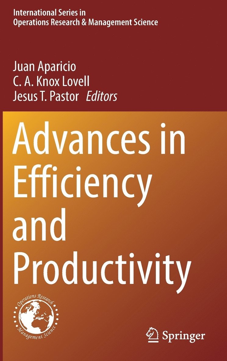 Advances in Efficiency and Productivity 1