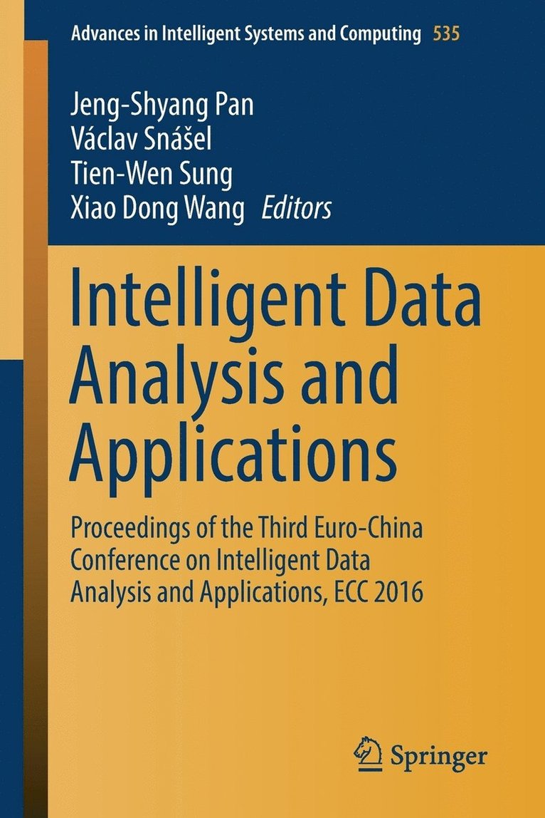 Intelligent Data Analysis and Applications 1