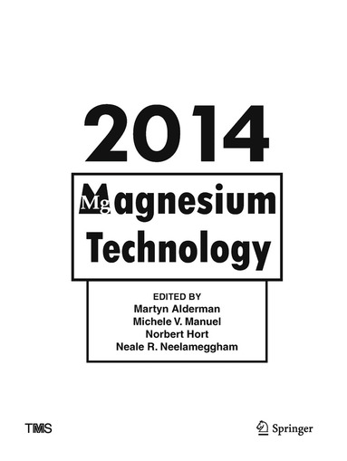 Martyn Alderman, Michele Manuel, Norbert Hort, Neale Neelameggham - Magnesium Technology 2014, Inbunden