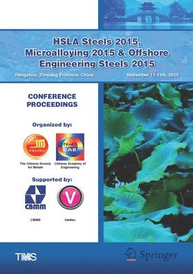 bokomslag HSLA Steels 2015, Microalloying 2015 & Offshore Engineering Steels 2015