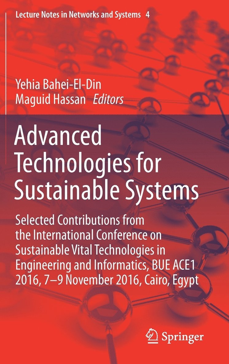 Yehia Bahei-El-Din, Maguid Hassan - Advanced Technologies for Sustainable Systems, Häftad