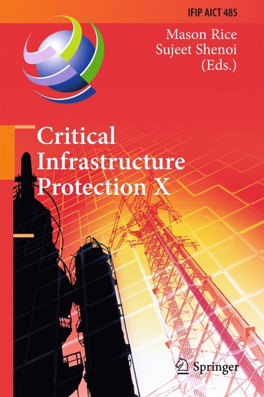 bokomslag Critical Infrastructure Protection X