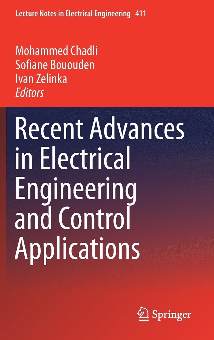 Recent Advances in Electrical Engineering and Control Applications 1