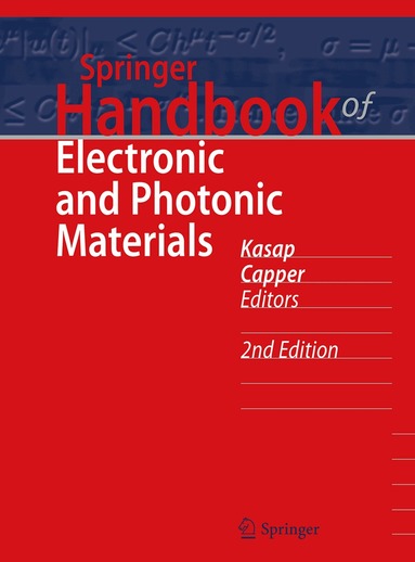 Safa Kasap, Peter Capper - Springer Handbook of Electronic and Photonic Materials, Inbunden