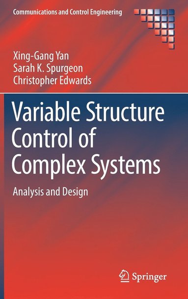 bokomslag Variable Structure Control of Complex Systems