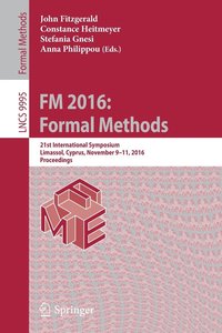 bokomslag FM 2016: Formal Methods
