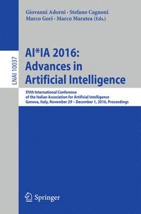 bokomslag AI*IA 2016 Advances in Artificial Intelligence