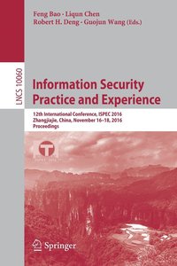 bokomslag Information Security Practice and Experience