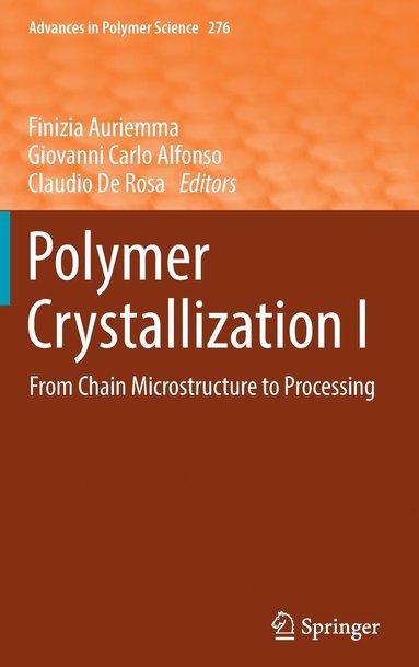 bokomslag Polymer Crystallization I