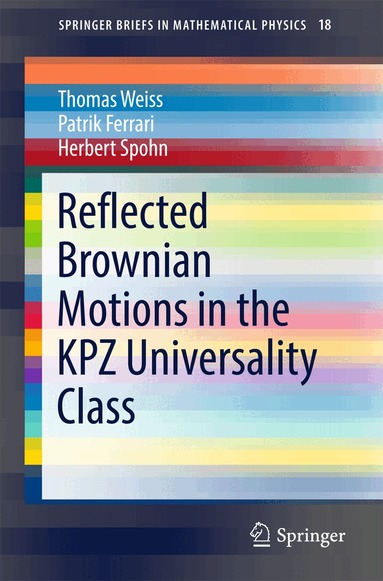 Thomas Weiss, Patrik Ferrari, Herbert Spohn - Reflected Brownian Motions in the KPZ Universality Class, Häftad