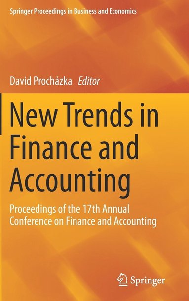 bokomslag New Trends in Finance and Accounting