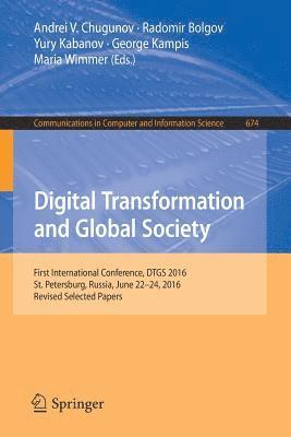 Digital Transformation and Global Society 1