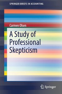 bokomslag Study of Professional Skepticism