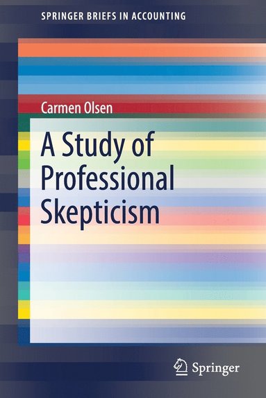 bokomslag Study of Professional Skepticism