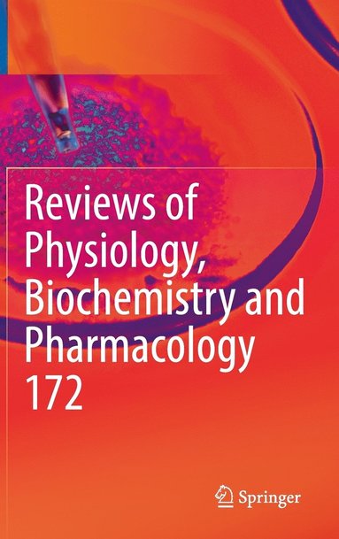 bokomslag Reviews of Physiology, Biochemistry and Pharmacology, Vol. 172