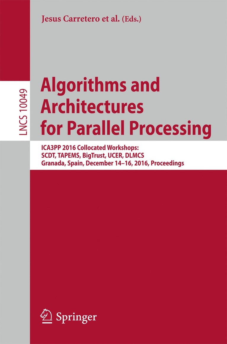 Algorithms and Architectures for Parallel Processing 1