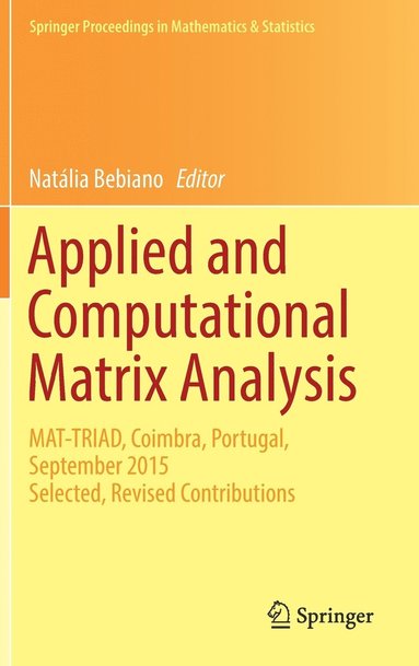 bokomslag Applied and Computational Matrix Analysis