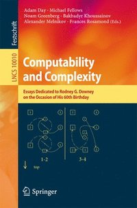 bokomslag Computability and Complexity
