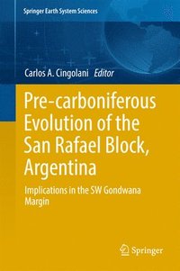 bokomslag Pre-carboniferous Evolution of the San Rafael Block, Argentina