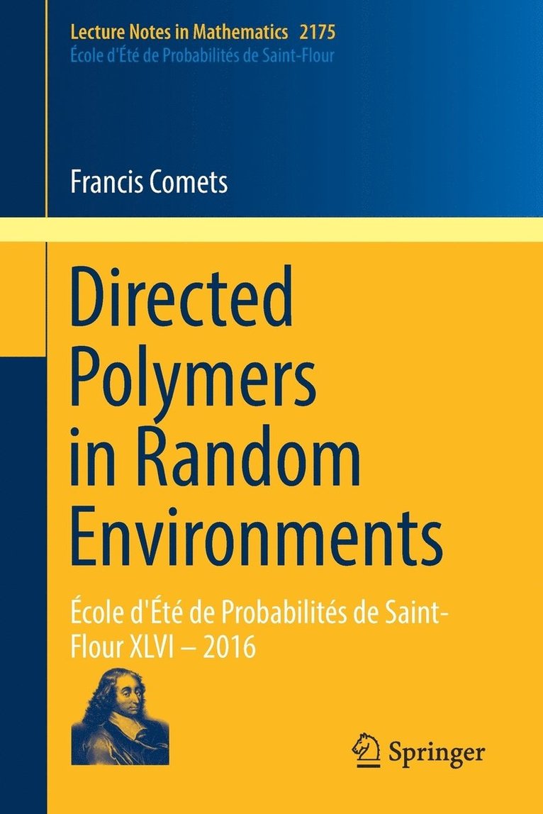 Directed Polymers in Random Environments 1