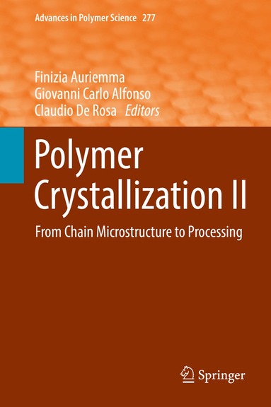 bokomslag Polymer Crystallization II